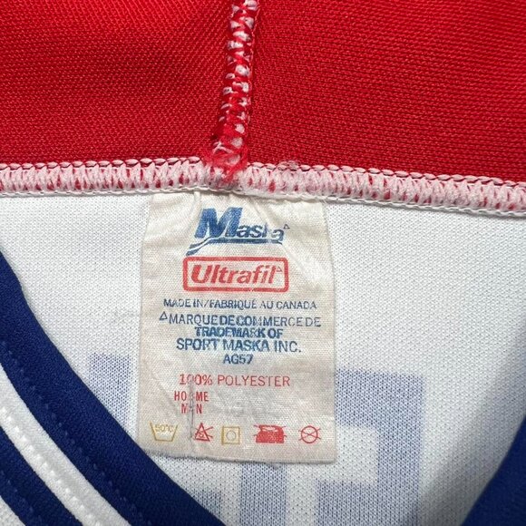CCM - Montreal Canadiens Russ Courtnall vtg authentic Jersey (1990) 56 Ultrafil - Picture 4 of 14